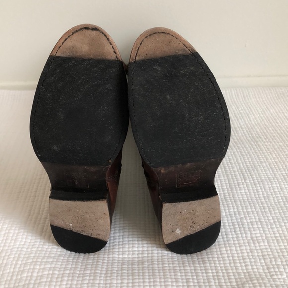 Chestnut Frye Riding Boots - Picture 4 of 8